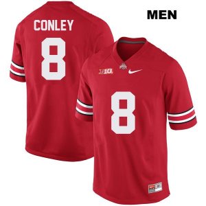 Men's NCAA Ohio State Buckeyes Gareon Conley #8 College Stitched Authentic Nike Red Football Jersey AP20B60OR